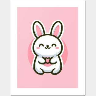 Cute Bunny Posters and Art